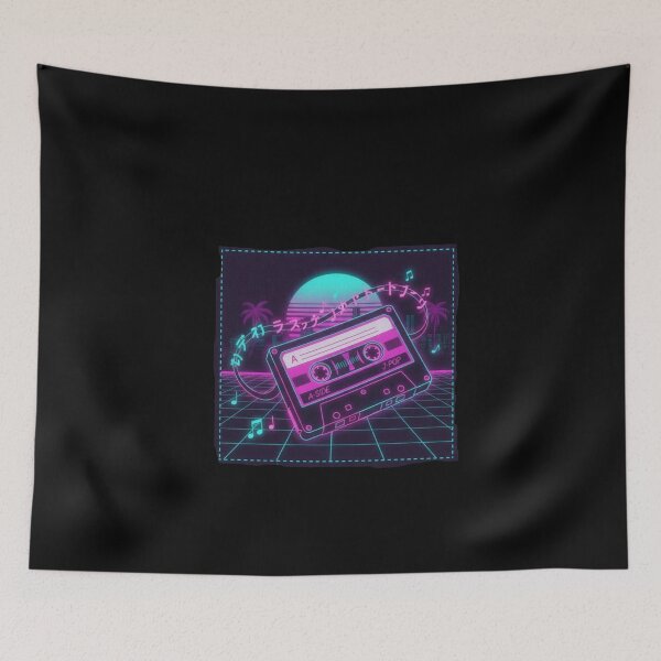 Item preview, Japanese jpop cassette tape hiragana katakana vaporwave retro language gift designed and sold by language-des.