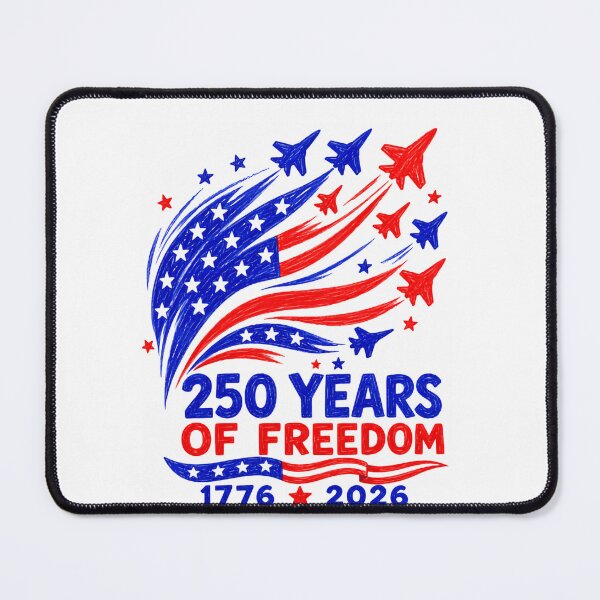 Item preview, 250 Years Of Freedom American Independence Day Patriot Celebration designed and sold by RetroMini2026.
