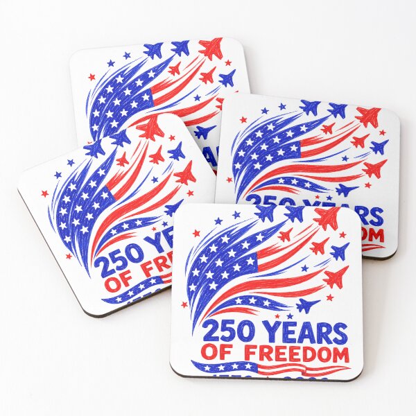 Item preview, 250 Years Of Freedom American Independence Day Patriot Celebration designed and sold by RetroMini2026.