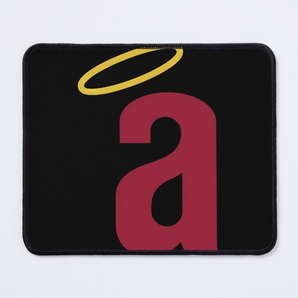 Item preview, Angelic Initial Letter Graphic Red A designed and sold by FAN-TO-MANDALA.