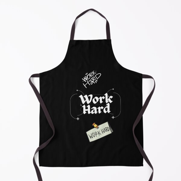 Item preview, Work Hard Motivational Typography Design designed and sold by EDUCATION & FESTIVAL.