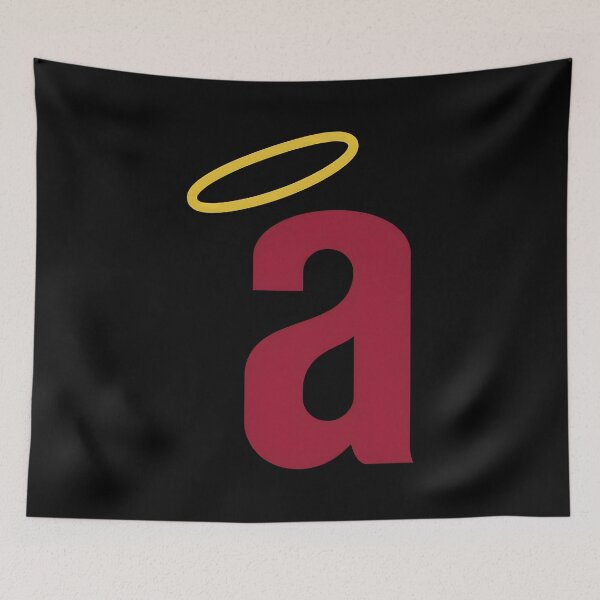 Item preview, Angelic Initial Letter Graphic Red A designed and sold by FAN-TO-MANDALA.