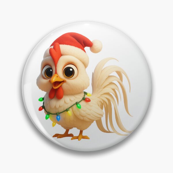 Item preview, Christmas Onagadori Chicken designed and sold by Sillytoe.