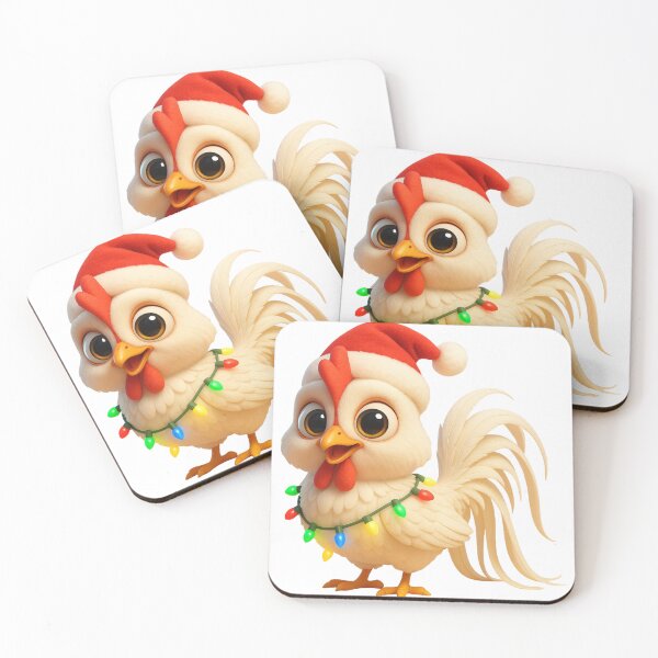 Item preview, Christmas Onagadori Chicken designed and sold by Sillytoe.