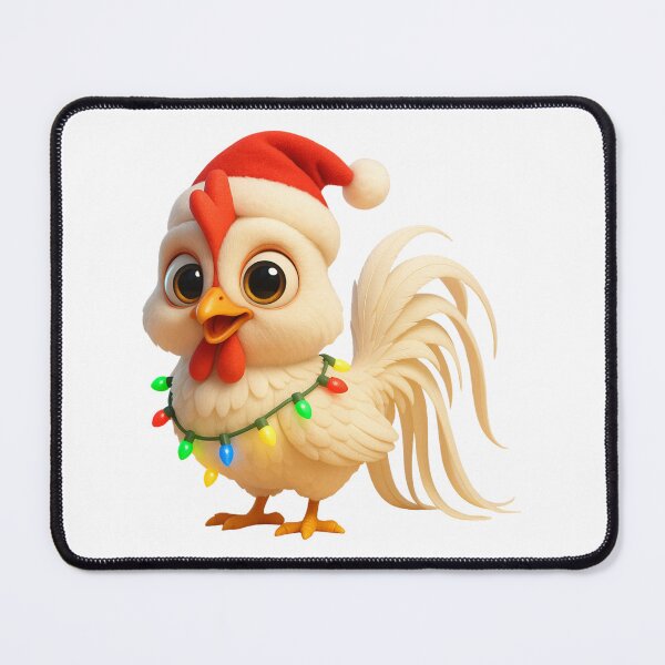 Item preview, Christmas Onagadori Chicken designed and sold by Sillytoe.