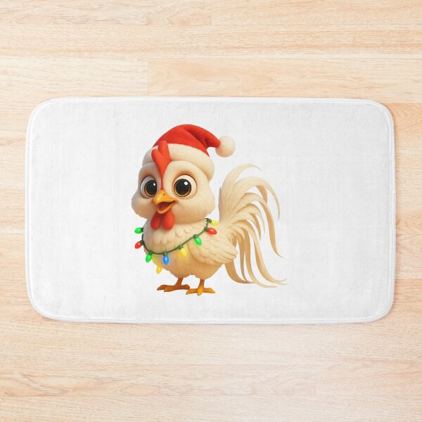 Item preview, Christmas Onagadori Chicken designed and sold by Sillytoe.