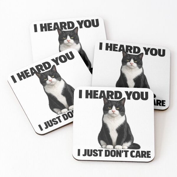 Item preview, I Heard You Cat Humor designed and sold by HippyRikky.