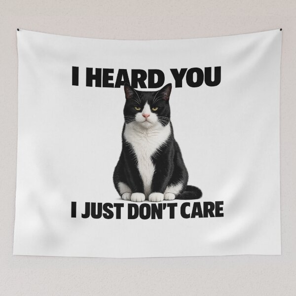 Item preview, I Heard You Cat Humor designed and sold by HippyRikky.