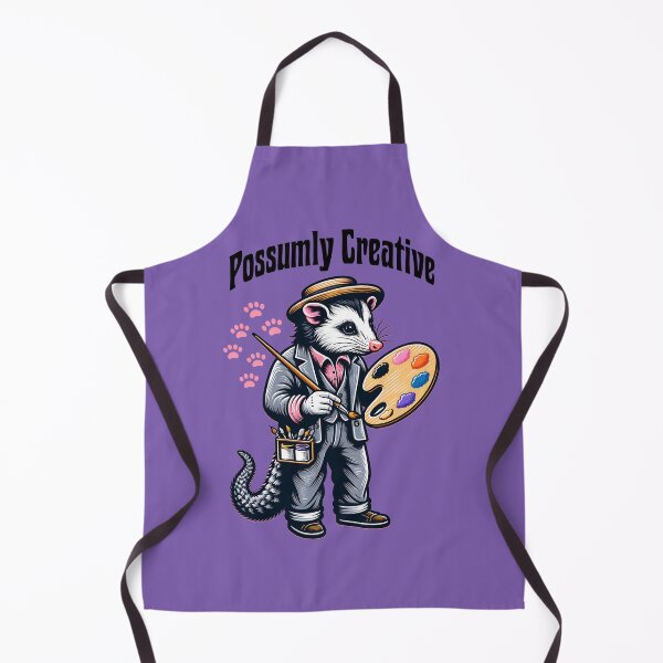 Item preview, Possumly Creative Funny Artist Possum Painter Design designed and sold by Sachie's Studio.