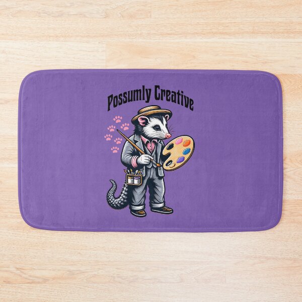 Item preview, Possumly Creative Funny Artist Possum Painter Design designed and sold by Sachie's Studio.