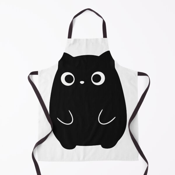 Item preview, Minimalist Black Cat Kawaii Poster - Adorable Feline Shape Art - Simple Cute Kitten Icon Print designed and sold by BestChoiceService.