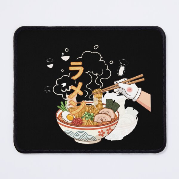 Item preview, Japanese ramen bowl kanji noodles language food art Tokyo learner gift designed and sold by language-des.
