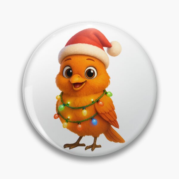 Item preview, Christmas Orange Tanager designed and sold by Sillytoe.