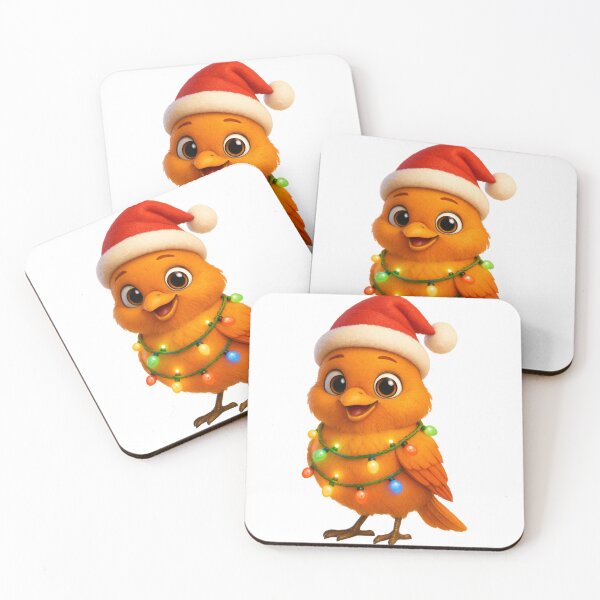 Item preview, Christmas Orange Tanager designed and sold by Sillytoe.