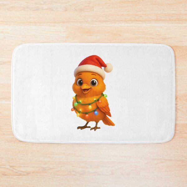 Item preview, Christmas Orange Tanager designed and sold by Sillytoe.
