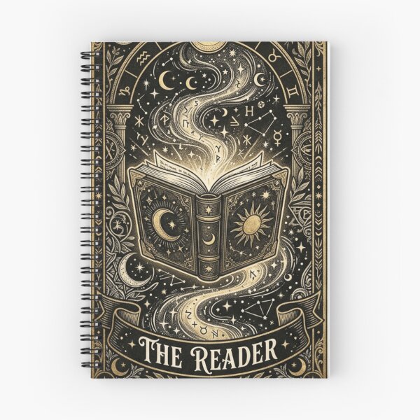 Item preview, The Reader Tarot Card - Mystical Introvert Book Club Aesthetic designed and sold by Retro Mood Co.