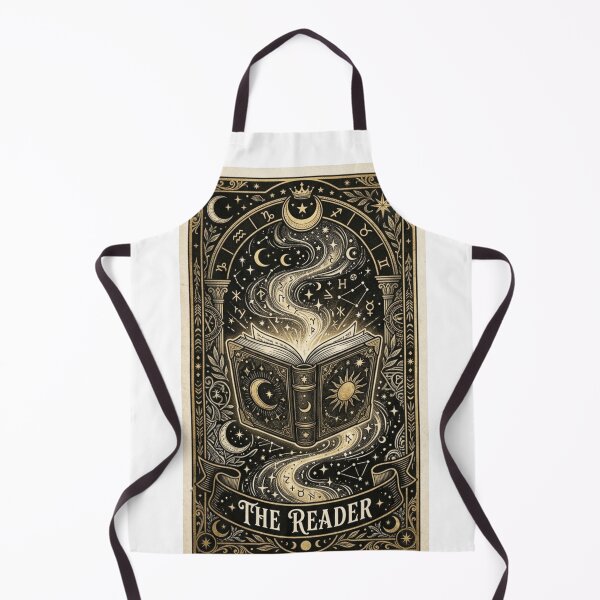 Item preview, The Reader Tarot Card - Mystical Introvert Book Club Aesthetic designed and sold by Retro Mood Co.