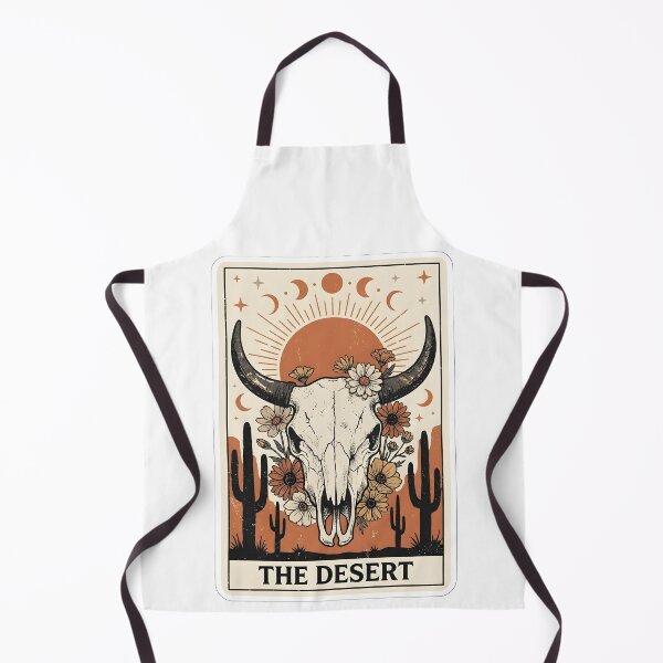 Item preview, The Desert Western Bull Skull Tarot Card designed and sold by FunkPrint.