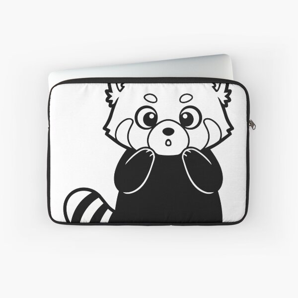 Item preview, Surprised Red Panda Vector Poster - Cute Kawaii Wildlife Illustration - Minimalist Forest Animal Art designed and sold by BestChoiceService.
