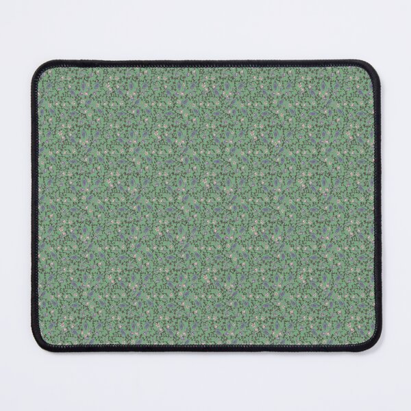 Item preview, ditsy floral on modern moss green floral seamless pattern designed and sold by PCaleDesigns.
