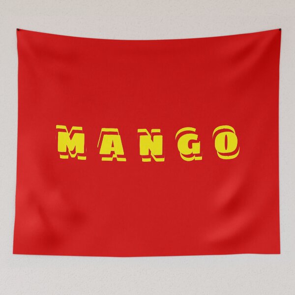 Item preview, Mango – Fruity Typography designed and sold by Scaryzz.