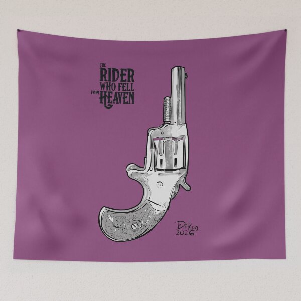 Item preview, Iver Johnson .22 Chapter Illustration for "The Rider Who Fell from Heaven" designed and sold by DirkHooper.