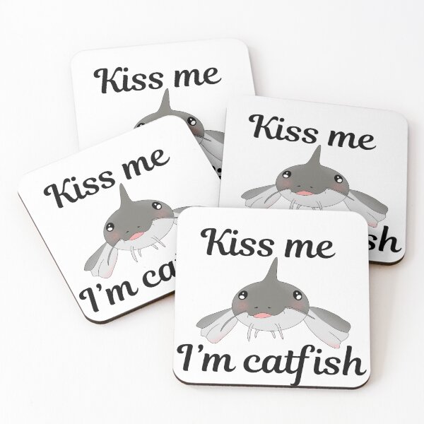 Item preview, Kiss me I’m catfish designed and sold by Emakesstuffs.