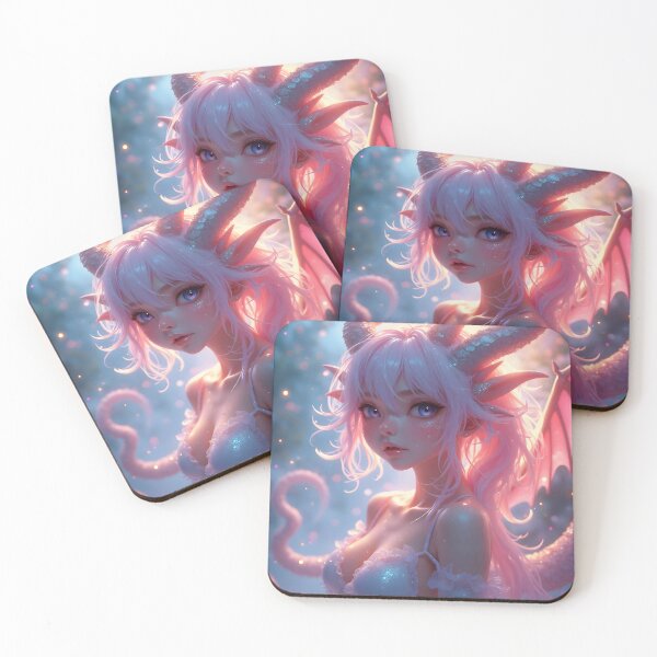Item preview, Pink Dragon Girl designed and sold by GalleryBrisArt.