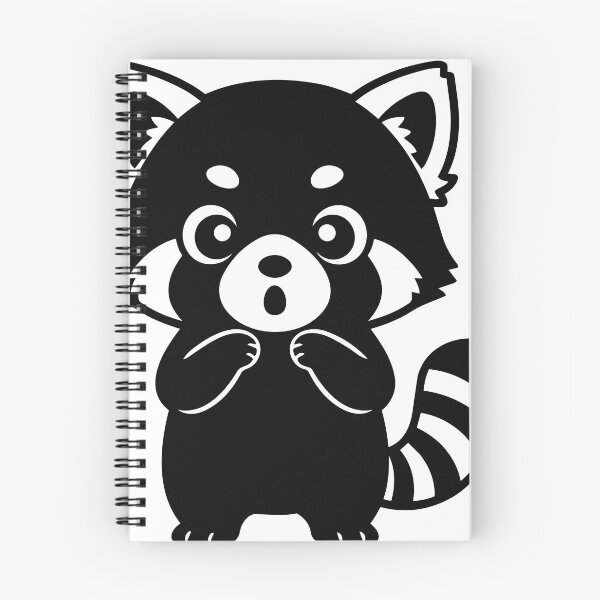 Item preview, Shocked Red Panda Silhouette Poster - Minimalist Wildlife Expression Print - Modern Kawaii Forest Creature Art designed and sold by BestChoiceService.