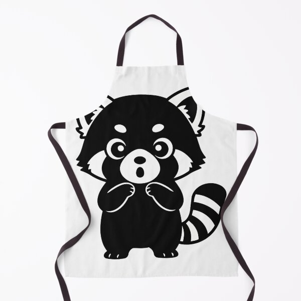 Item preview, Shocked Red Panda Silhouette Poster - Minimalist Wildlife Expression Print - Modern Kawaii Forest Creature Art designed and sold by BestChoiceService.