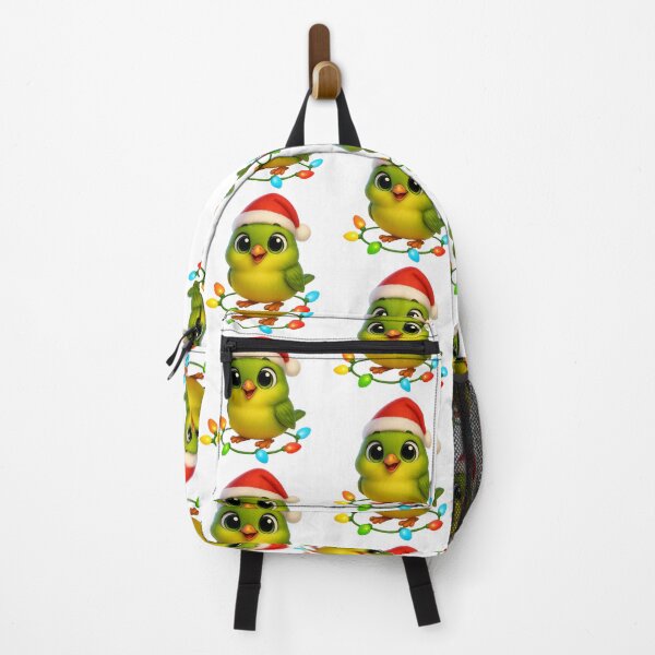 Item preview, Christmas Orange-Crowned Warbler designed and sold by Sillytoe.