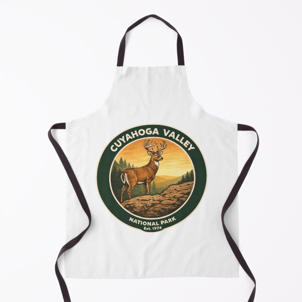 Item preview, Cuyahoga Valley National Park Est. 1974 Ohio Deer Wildlife Nature Explorer Hiker designed and sold by Simsimah26Parks.