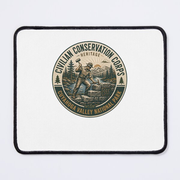 Item preview, Civilian Conservation Corps Heritage CCC Legacy Cuyahoga Valley National Park History Conservation designed and sold by Simsimah26Parks.