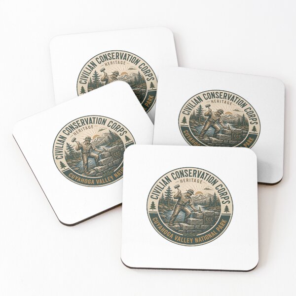 Item preview, Civilian Conservation Corps Heritage CCC Legacy Cuyahoga Valley National Park History Conservation designed and sold by Simsimah26Parks.