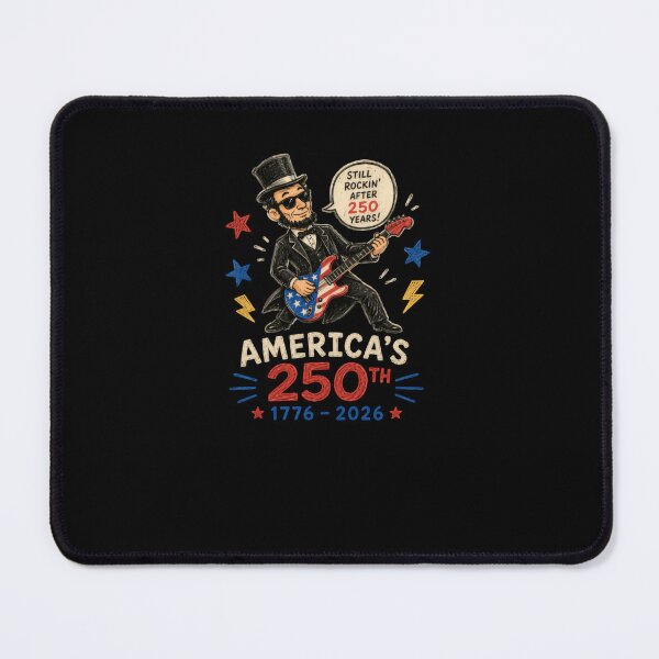 Item preview, Still Rockin' After 250 Years! America's 250th 1776 - 2026 Abraham Lincoln Patriotic USA History designed and sold by RetroMini2026.