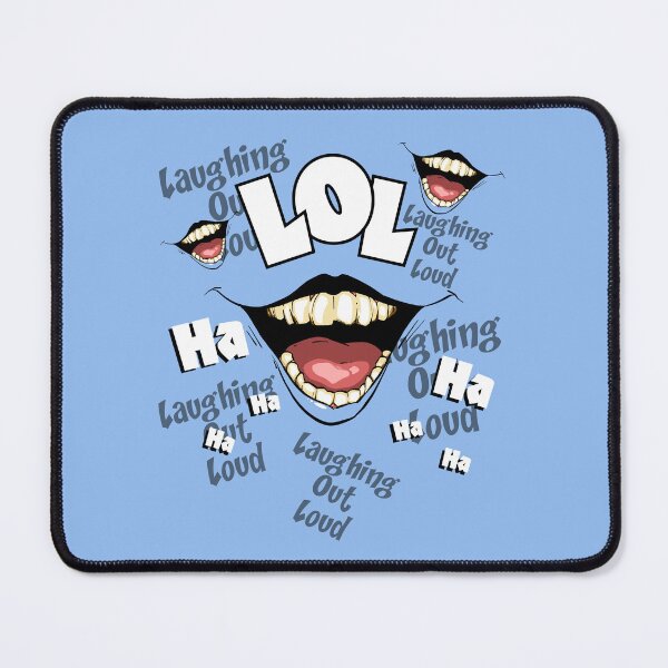 Item preview, Anime Laughing Out Loud Funny Mouth designed and sold by Epic Splash Graphics.