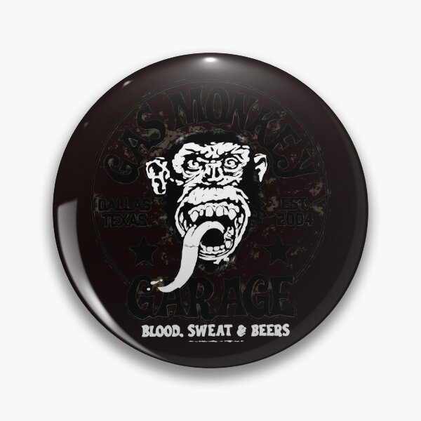Item preview, Monkey Garage Emblem Rough  designed and sold by Jawnilflosat.