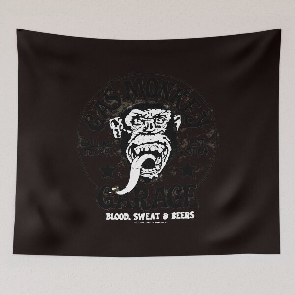 Item preview, Monkey Garage Emblem Rough  designed and sold by Jawnilflosat.