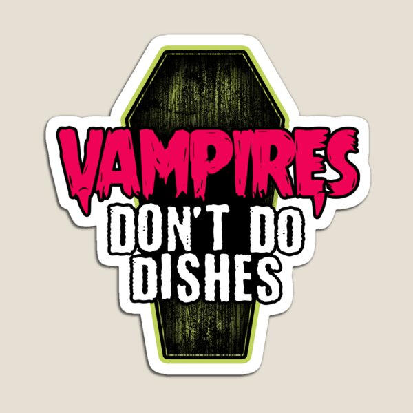 Aperçu de l'œuvre Les vampires ne font pas la vaisselle créée et vendue par ninthstreet.