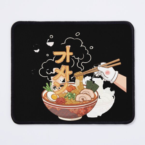 Item preview, Korean ramyeon bowl hangul noodles language food art Seoul learner gift  designed and sold by language-des.