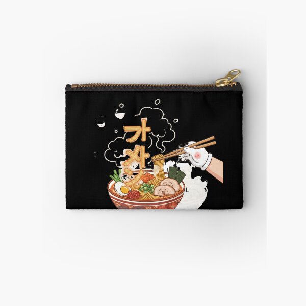 Item preview, Korean ramyeon bowl hangul noodles language food art Seoul learner gift designed and sold by language-des.