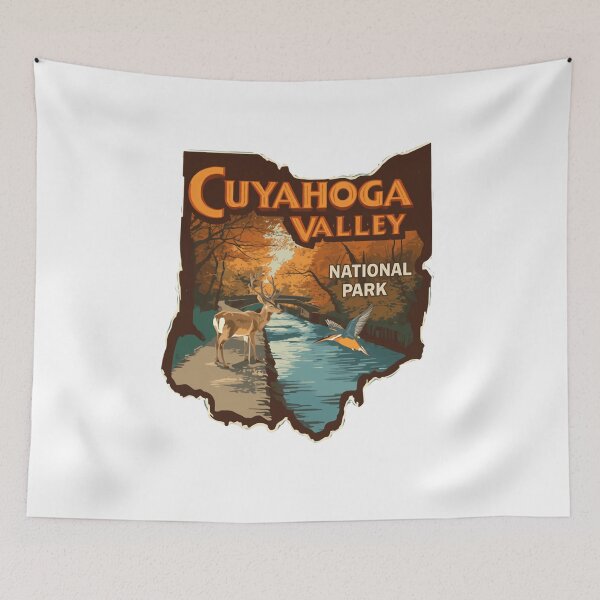 Item preview, Cuyahoga Valley National Park Ohio Travel Hiking Nature Lover Souvenir designed and sold by Simsimah26Parks.