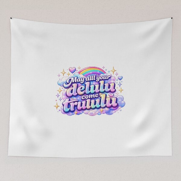 Item preview, May All Your Delulu Come Trululu Manifestation Quote  designed and sold by Abundance Activation 11.11.