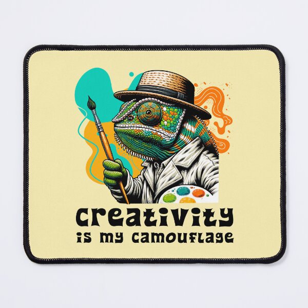 Item preview, Creative Chameleon Artist Painter Colorful Art Lover Design designed and sold by Sachie's Studio.
