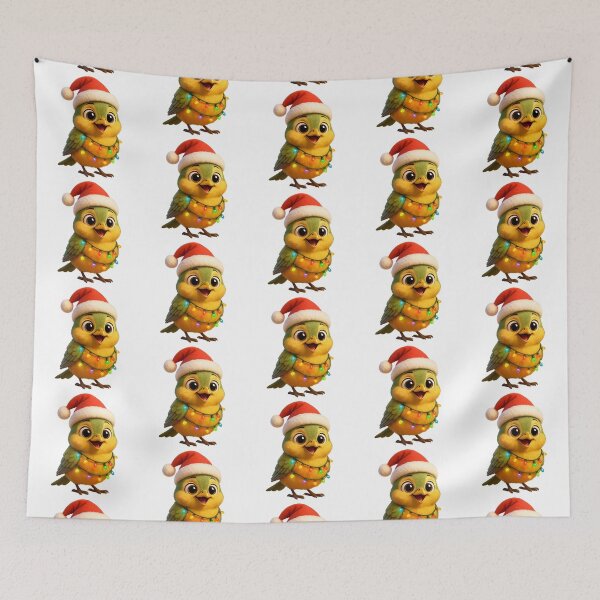Item preview, Christmas Ortolan Bunting designed and sold by Sillytoe.