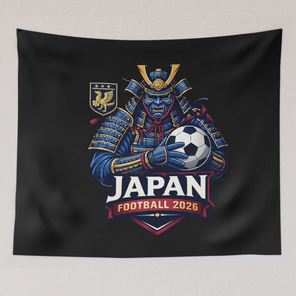 Item preview, Japan Soccer Supporter 2026 Athletic Graphic designed and sold by Tsugraf Designs.