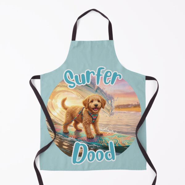 Item preview, Surfer Dood Livvy (round) designed and sold by Doodles Down South.
