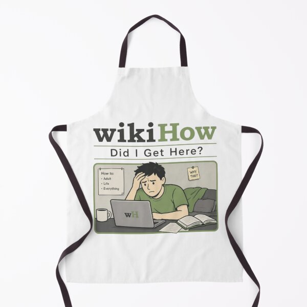 Item preview, WikiHow Did I Get Here? designed and sold by absalyssa.