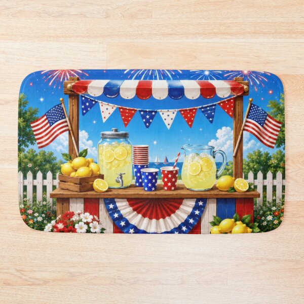 Item preview, 4th of July Summer Sticker designed and sold by jgvisualarts.