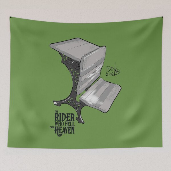 Item preview, Schooldesk from 1880s Chapter Illustration for "The Rider Who Fell from Heaven" designed and sold by DirkHooper.